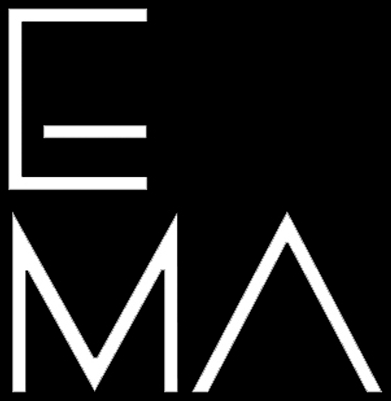 EMA Solutions — original black-and-white brand logo