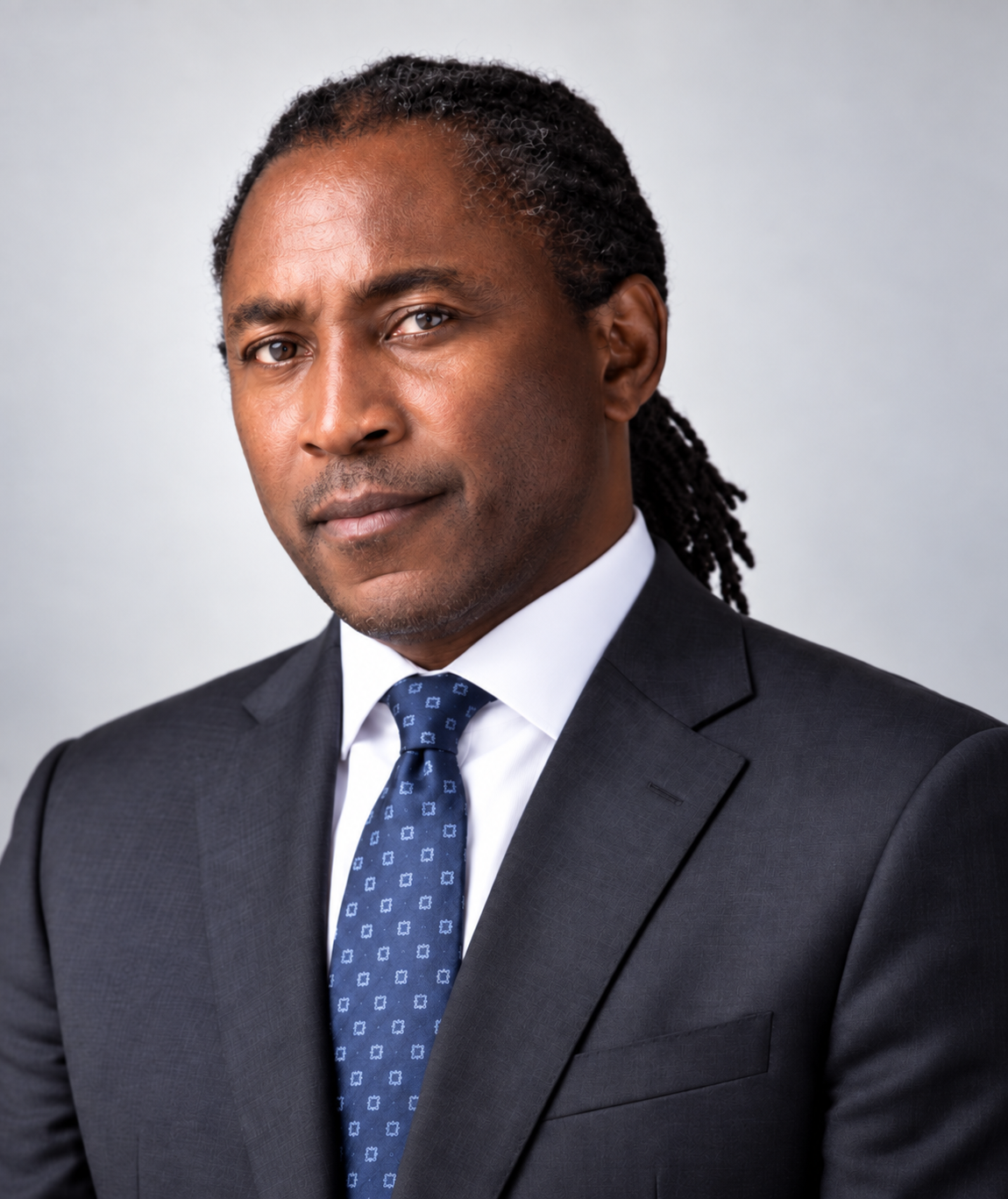 Portrait of Professor Leslie Thomas KC